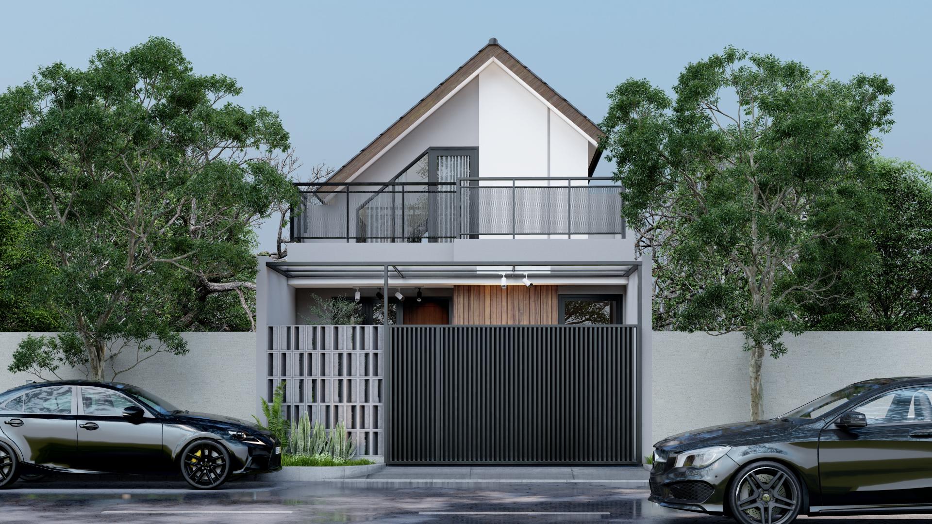 Bu Yuli Render 3D belakang Bu Yuli Render 3D belakang